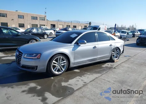 2015 Audi A8 3.0T from USA, damaged, VIN WAUJGAFDXFN010186
